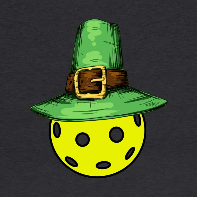 St. Patrick's Day Pickleball by Little Duck Designs